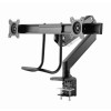 Gembird MA-DA2-04 Desk mounted adjustable monitor arm for 2 monitors, 17”-32”, up to 8 kg