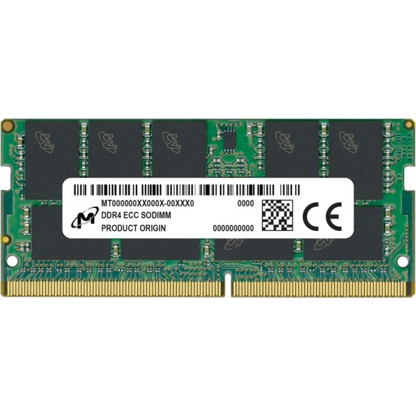 Micron SO-DIMM ECC DDR4 16GB 1Rx8 ...