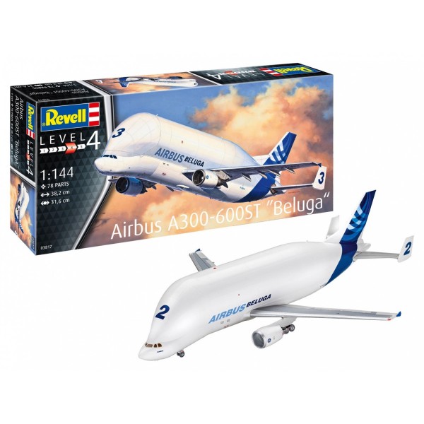 Model plastikowy Samolot Airbus A300-600ST Beluga ...