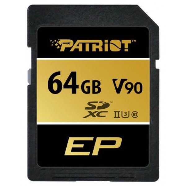 Patriot SDXC 64GB EP V90 UHS-II ...
