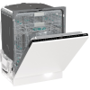 Gorenje Dishwasher GV693C60UVAD Built in Width 59.8 cm Number of place settings 16 Number of programs 7 Energy efficiency class C Display AquaStop function