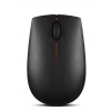 Lenovo Wireless Compact Mouse 300 2.4 GHz Wireless via Nano USB Optical Mouse 1 year(s) Black