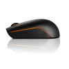 Lenovo Wireless Compact Mouse 300 2.4 GHz Wireless via Nano USB Optical Mouse 1 year(s) Black