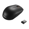 Lenovo Wireless Compact Mouse 300 2.4 GHz Wireless via Nano USB Optical Mouse 1 year(s) Black