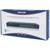Przełącznik Intellinet Giga 24x RJ45 + 2x SFP WEB-SMART VLAN QOS Rack
