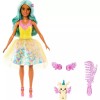 Barbie Teresa Doll With Fairytale Outfit HLC36 Material: Plastic; Kids can explore the fantastical world of Barbie A Touch of Magic with this Barbie doll; Inspired by her look from the show, Teresa doll wears a sparkly outfit with a peplum skirt and wing 