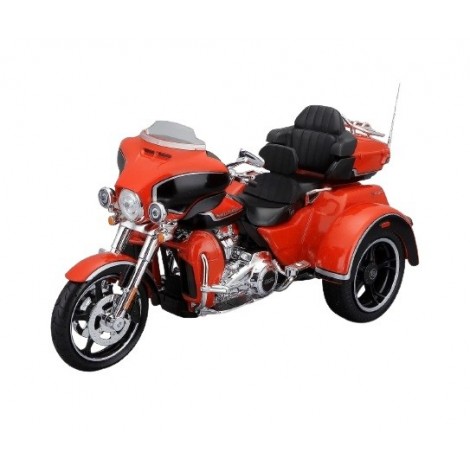 Model metalowy HD 2021 CVO Tri Glide pomarańcz 1/12