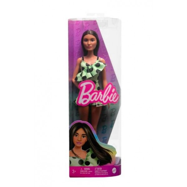 Lalka Barbie Fashionistas w kombinezonie w ...