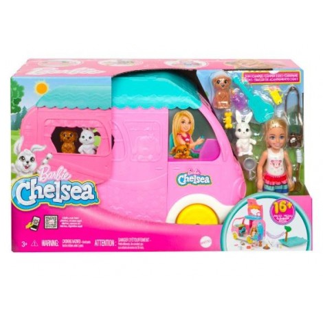 Zestaw BARBIE Kamper Chelsea