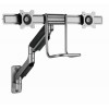 Gembird MA-WA2-02 Adjustable wall 2-display mounting arm, 17”-32”, up to 8 kg