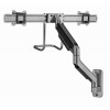 Gembird MA-WA2-02 Adjustable wall 2-display mounting arm, 17”-32”, up to 8 kg