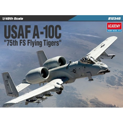 Model plastikowy Samolot USAF A-10C 75TH FS Flying 1/48