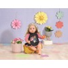 Sukienka jeansowa Dolly Moda dla lalki Baby Born 43 cm