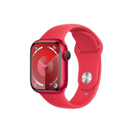 Watch Series 9 GPS + Cellular, 41mm Koperta z aluminium z edycji (PRODUCT)RED z paskiem sportowym z edycji (PRODUCT)RED - S/M