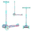 NILS FUN HLB15A LED mint children's scooter