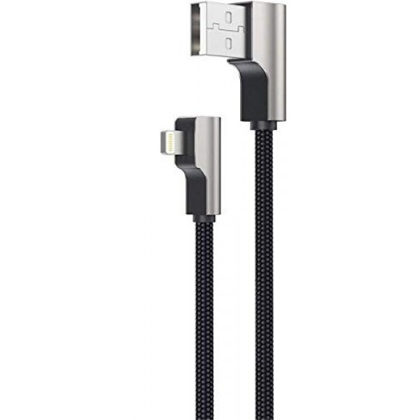 CB-AL01 Black OEM nylonowy kabel USB ...