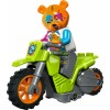 Klocki City 60356 Motocykl kaskaderski z niedźwiedziem