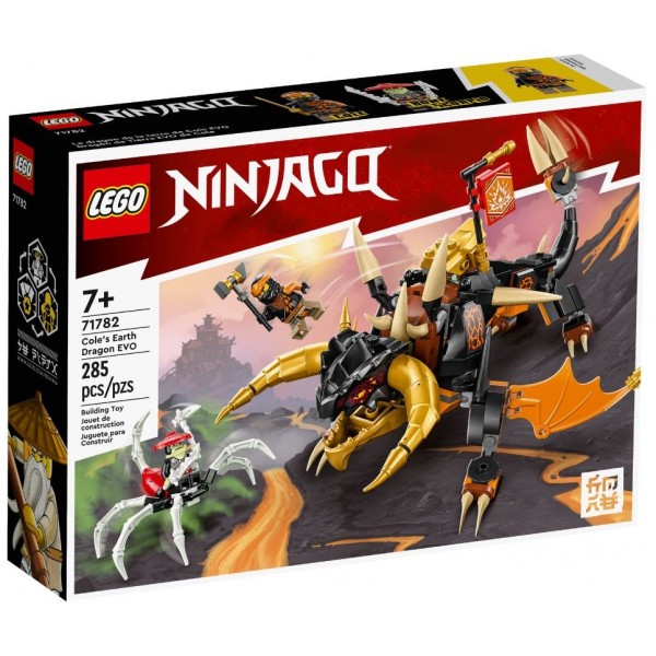 LEGO NINJAGO 71782 COLE'S EARTH DRAGON ...