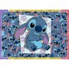 Puzzle 4x100 elementów Disney Stitch