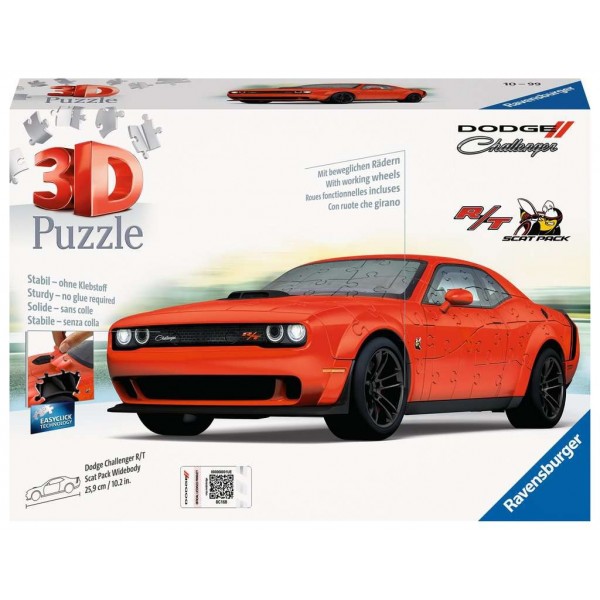 Puzzle 3D Dodge Challenger R/T Scat ...