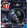 Puzzle 3D Globus Konstelacje