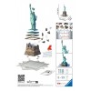 Puzzle 3D Budynki Statua Wolności