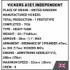 Klocki Vickers A1E1 Independent