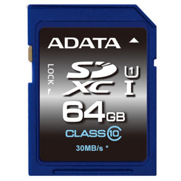 ADATA Premier 64 GB SDHC Flash ...