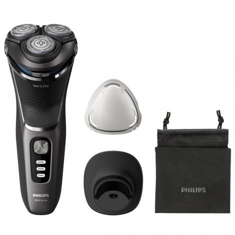 Philips S3343/13 men's shaver Rotation shaver Trimmer Black, Chrome