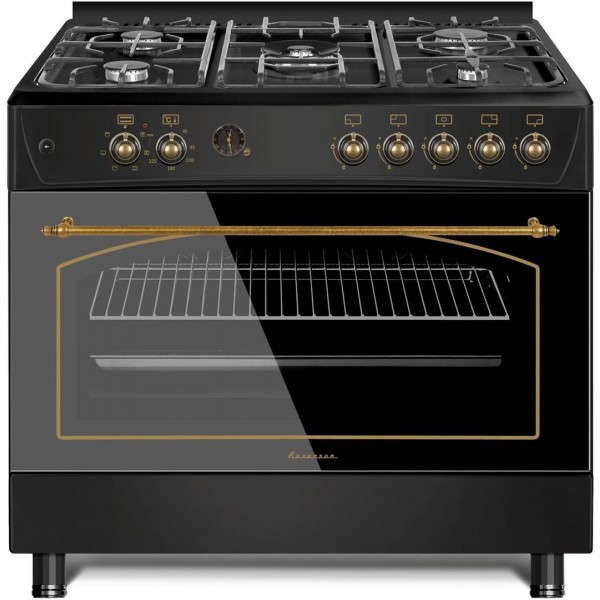 Ravanson KWGE-K90-6 TOP CHEF cooker Freestanding ...