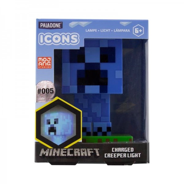 MINECRAFT - ŚWIECĄCA FIGURKA CHARGED CREEPER