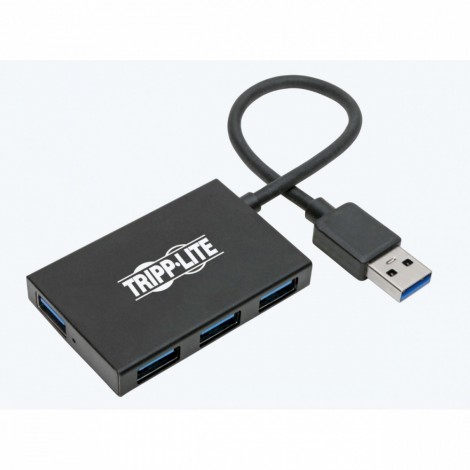 Hub 4 PORT USB-A PORTABLE ALUM HUB U360-004-4A-AL