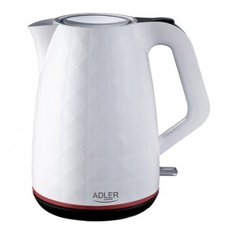 Adler AD 1277 W electric kettle 1.7 L 2200 W White