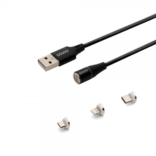 Kabel magnetyczny USB - USB typ ...
