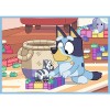 Puzzle 4w1 Bluey i świat