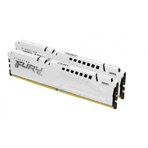 Pamięć DDR5 Fury Beast 64GB(2*32GB)/5200 CL36 biała