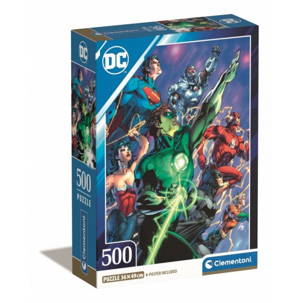 Puzzle 500 elementów Compact DC Comics ...