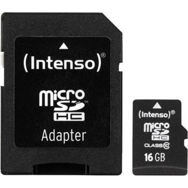 MEMORY MICRO SDHC 16GB C10/W/ADAPTER 3413470 ...
