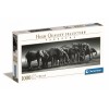 Puzzle 1000 elementów Panorama High Quality Herd of Giants