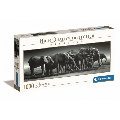 Puzzle 1000 elementów Panorama High Quality Herd of Giants