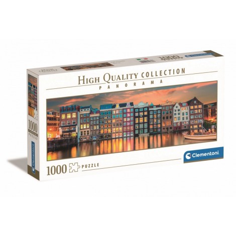 Puzzle 1000 elementów Panorama High Quality Bright Amsterdam