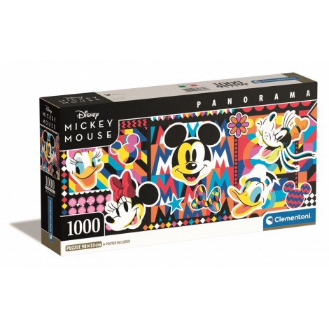 Puzzle 1000 elementów Panorama Compact Disney Classic