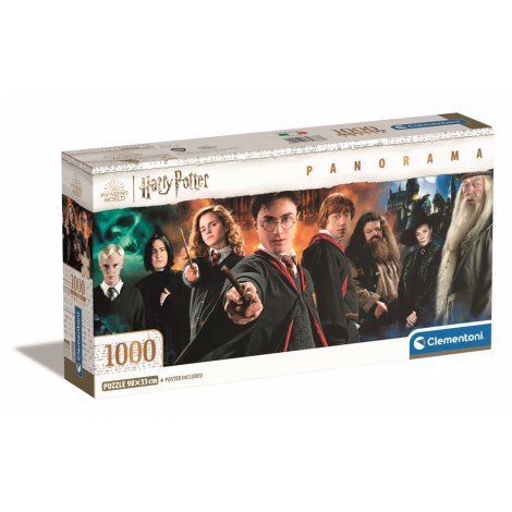 Puzzle 1000 elementów Panorama Compact Harry Potter