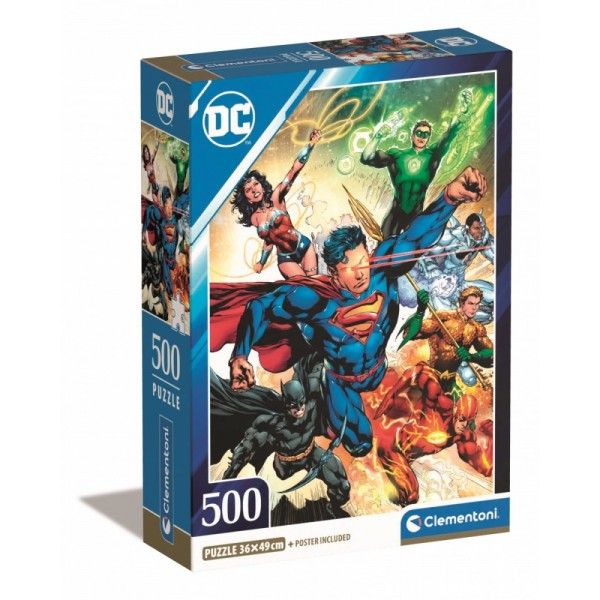 Puzzle 500 elementów Compact DC Comics ...