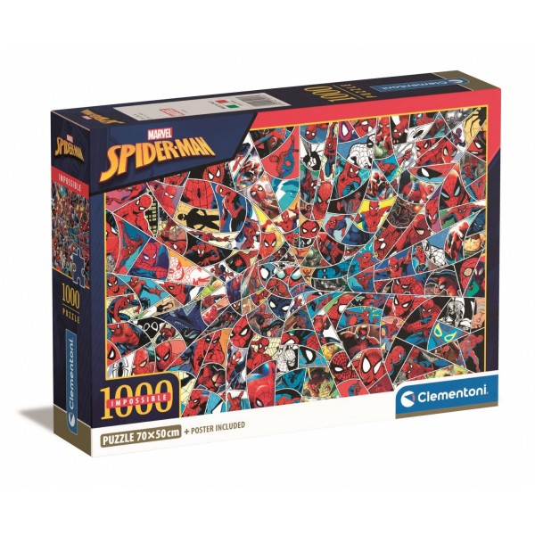 Puzzle 1000 elementów Compact Spider-Man