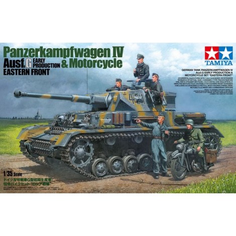 Model plastikowy German Tank Panzerkampfwagen IV Ausf.G