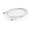 CABLE USB-C TO USB3 1.8M WHITE/CCP-USB3-AMCM-6-W GEMBIRD