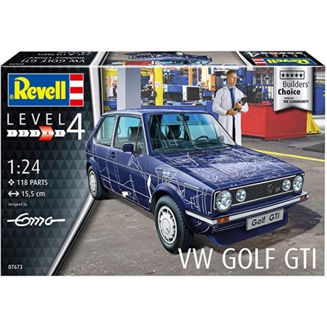 Model plastikowy VW Golf GTI Builders Choice