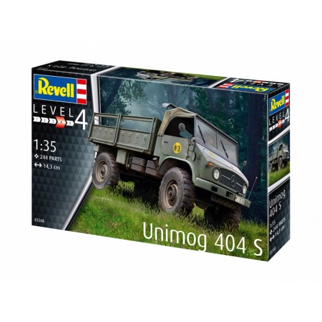 Model plastikowy Pojazd UNIMOG 404 S 1/35