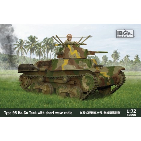 Model plastikowy Type 95 Ha-Go Japanse Tank with short wave